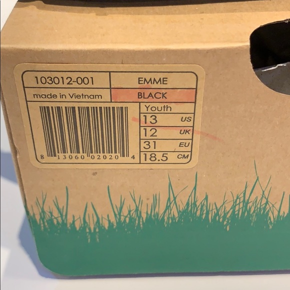 Plae Emme Black Shimmer Suede - Picture 6 of 6